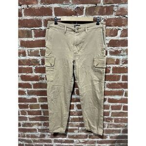 Levis Mens Brown Cargo Pants Size 34 x 32